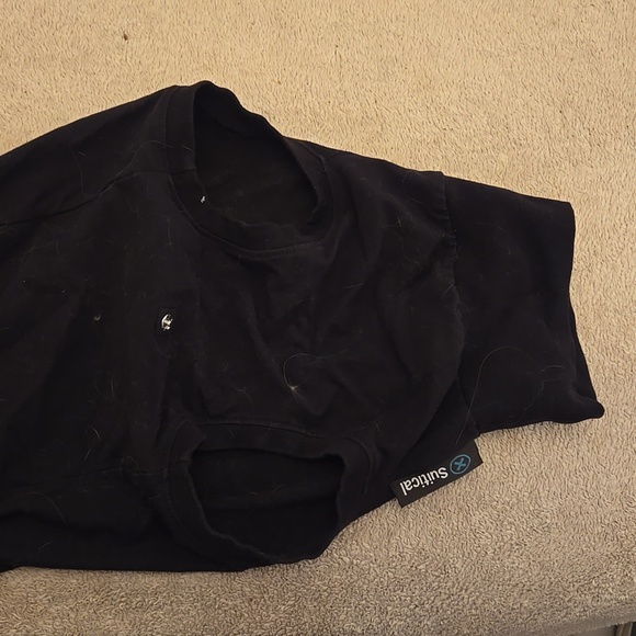 Suitical surgery recovery suit for dogs, medium, black - Picture 4 of 5